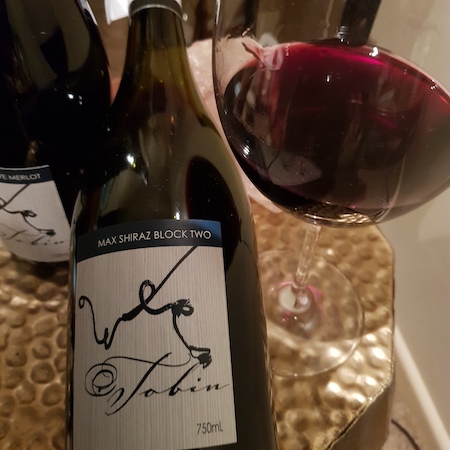 Tobin Wines 2018 Max Shiraz Block Two