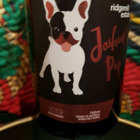 Ridgemill Estate 2019 Joshua’s Pup
