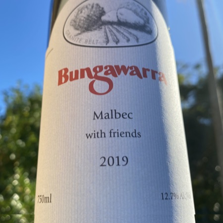 Bungawarra Wines 2019 Malbec with friends