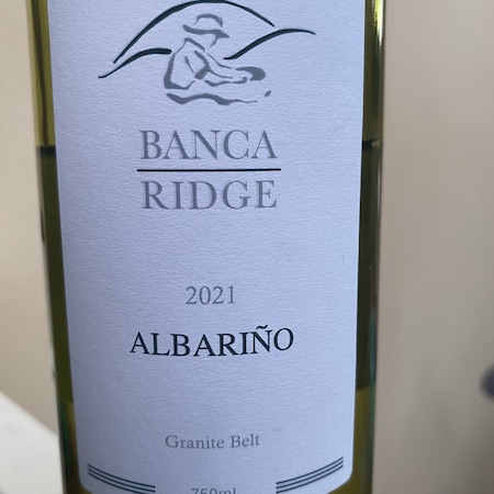 Banca Ridge Winery 2021 Albariño