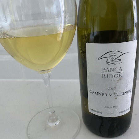 Banca Ridge Winery 2019 Grüner Veltliner