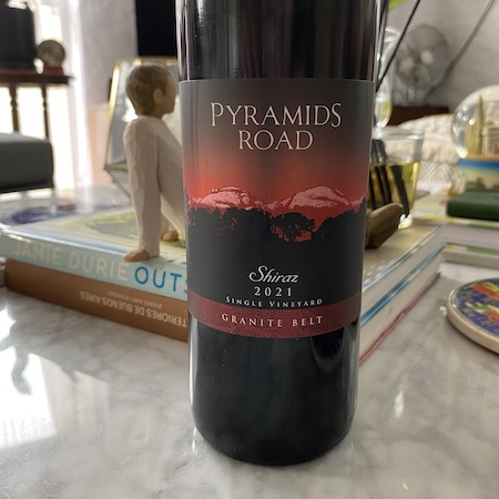 Pyramids Road Wines 2021 Shiraz and Wine Assessment