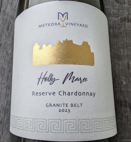 Meteora Estate Vineyard 2023 Reserve Chardonnay